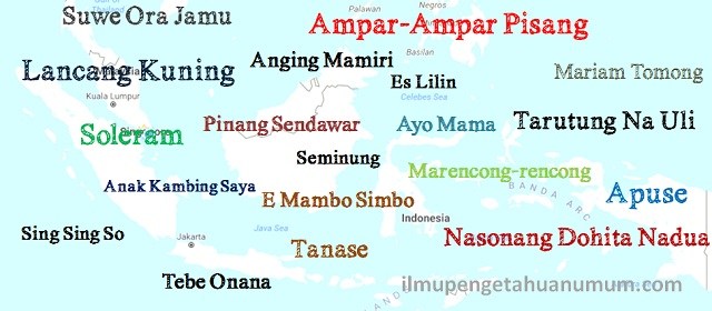 lagu daerah di indonesia